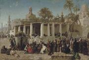 Crowds Gathering before the Tombs of the Caliphs Wilhelm Gentz